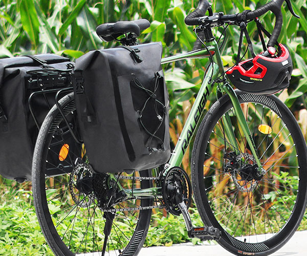 Applications for waterproof bicycle bag
