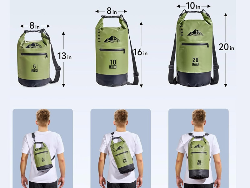 Waterproof dry sack product features
