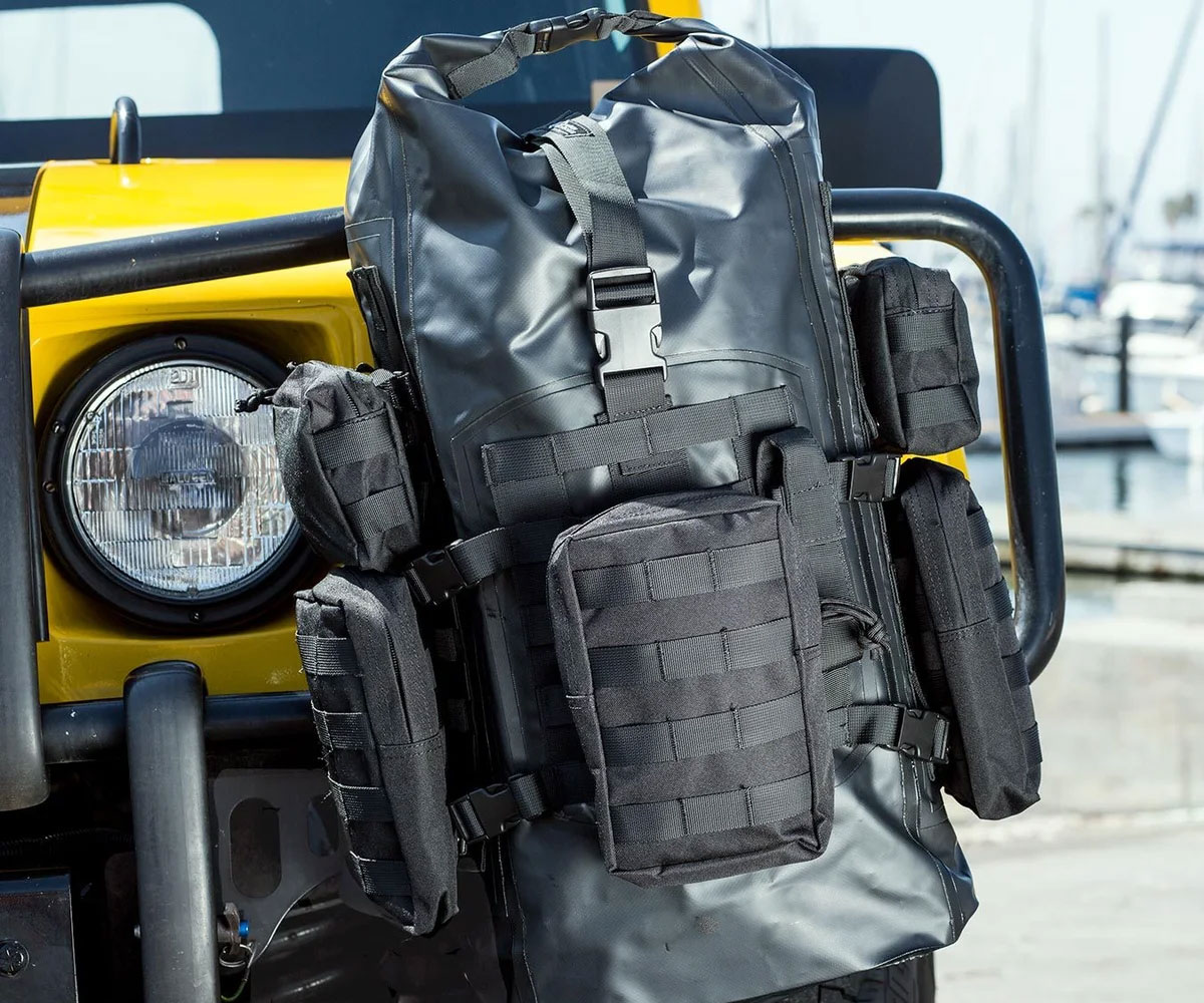 Custom tactical dry backpack advantages and waterproof details
