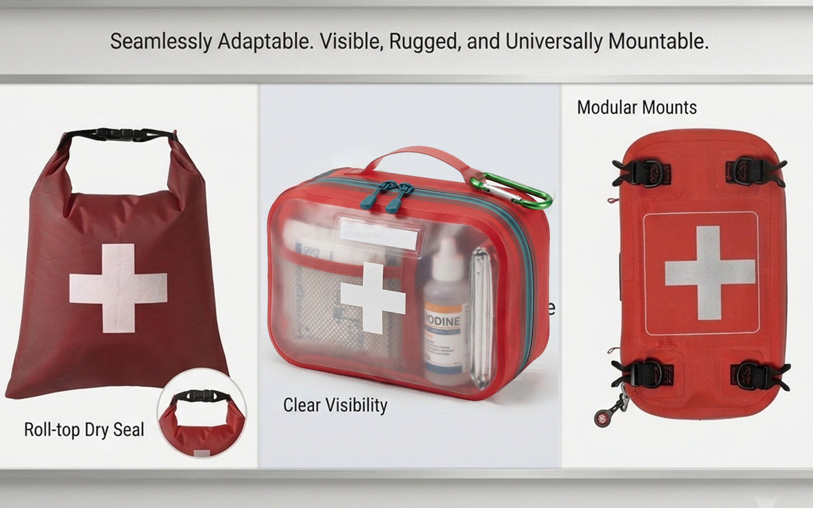 custom waterproof first aid kit bag manufacturer