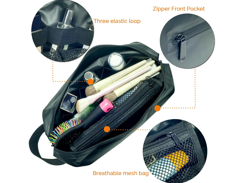 Custom waterproof toiletry bag manufacturing