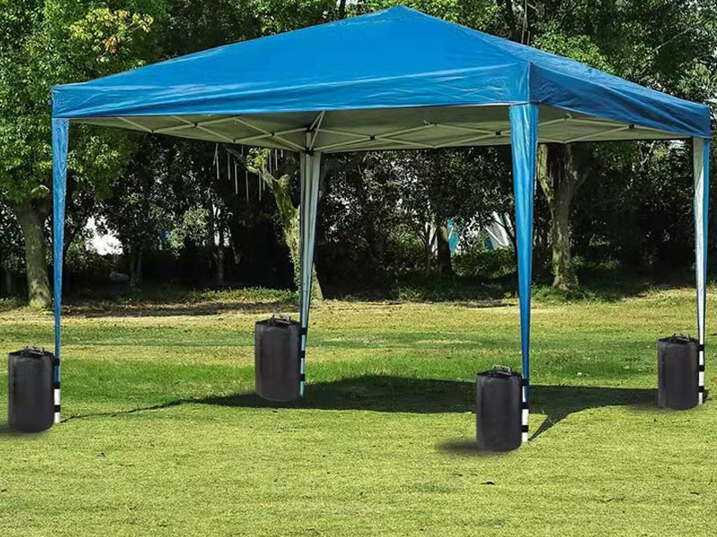 Canopy water weight bag applications for outdoor events tents and gazebos